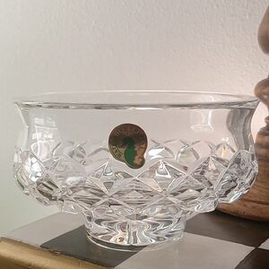 Waterford Clear Crystal Decorative Bowl